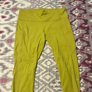 Lululemon leggings. Side pockets on either leg. Brand new without tags.